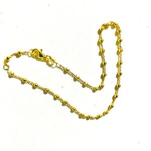 Ankle Bracelet in Gold